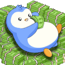 6006moneyrainpengu emote