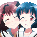 KasuRimiSnuggle emote