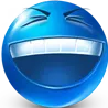 D_blueHAHAHAH emote