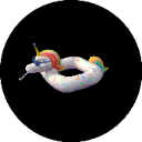 UnicornFloaty emote