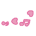waifuHeartPinkMelodyMusicNotes emote