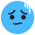 2TikTokBlue_Fearful emote