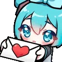 CinnaMikuLoveLetter_mini emote