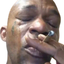 calm_cryandsmoking Emote