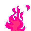 pinkflame emote