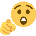 shockedwithpointingfinger Emote