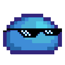 SlimeCoolerBlue emote
