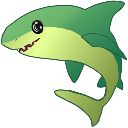 green_shark emote