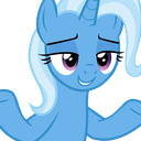 TrixieShrug emote