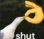 shut emote