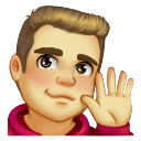 Steve_Hi emote