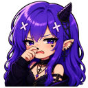 lunadisgust emote