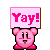 kirbysignyay emote