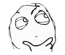 ragecomicthink Emote