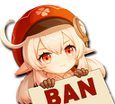 ban_klee_anime_genshin emote