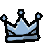 4353lightbluecrown Emote