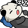 pandasleep emote
