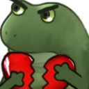 frog_heart_broken_angry Emote