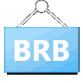 BRB_blue emote