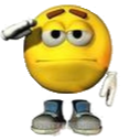 E_yellowsalute emote