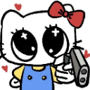 84604kittygun Emote