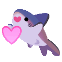 sharkheart emote