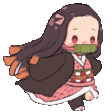 nezukorunningpau emote