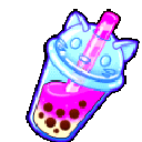 RainbowCatBoba emote