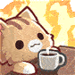 NekoCatThisIsFineAnimated emote