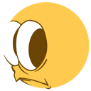 sideeye emote