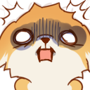 shiba_grossed emote
