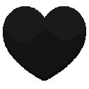 waifublackbounceheart emote