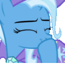 TrixieChuckle emote