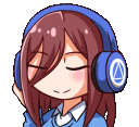 Nakano_Miku_HeadBang_Dance_Music emote