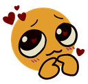 Adoring emote