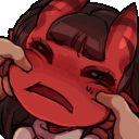 Meru_Cheek_Pull Emote