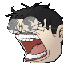 Okarun_Yell emote