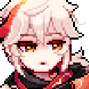 kazuhapixelleafgif emote