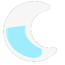 9768bluecrescentmoon emote