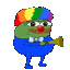 PepeClownDancing3 emote