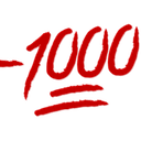 negative1000 emote