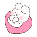 BunnyHeartBounce emote
