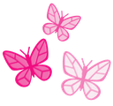 pinkbutterflies emote