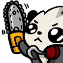 PandaChainsaw emote