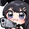 waifuMaiPointsAGunAtYou emote