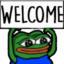 welcome_pepe emote