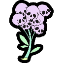 17164gothflowerbouquet emote