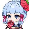 ayaka_lick emote