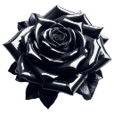 702149black3dshinnyrose Emote