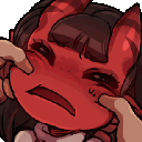 cheekpull emote
